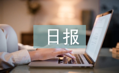 日報工作總結