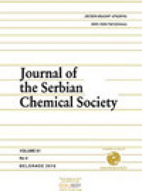 Journal Of The Serbian Chemical Society雜志