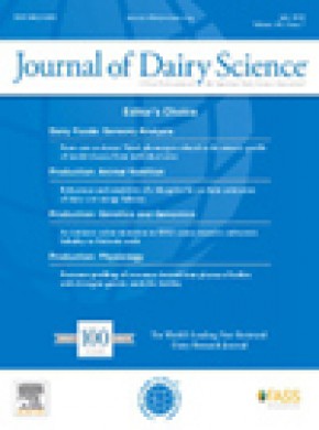 Journal Of Dairy Science雜志