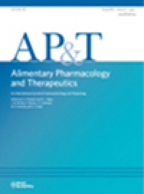 Alimentary Pharmacology & Therapeutics雜志