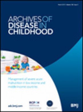 Archives Of Disease In Childhood雜志