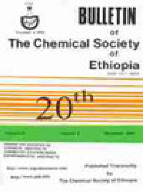 Bulletin Of The Chemical Society Of Ethiopia雜志