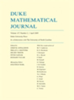 Duke Mathematical Journal雜志