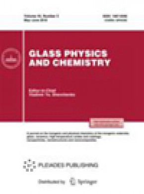 Glass Physics And Chemistry雜志