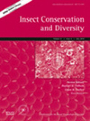 Insect Conservation And Diversity雜志