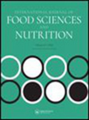 International Journal Of Food Sciences And Nutrition雜志