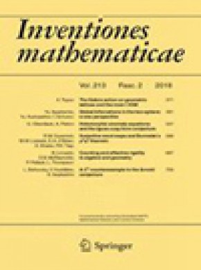 Inventiones Mathematicae雜志
