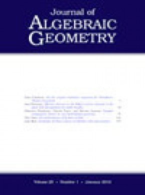 Journal Of Algebraic Geometry雜志