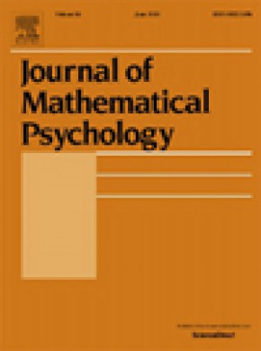 Journal Of Mathematical Psychology雜志