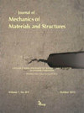 Journal Of Mechanics Of Materials And Structures雜志
