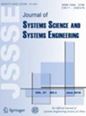 Journal Of Systems Science And Systems Engineering雜志