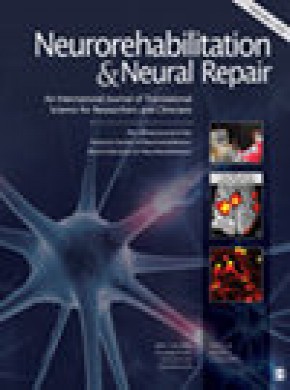 Neurorehabilitation And Neural Repair雜志