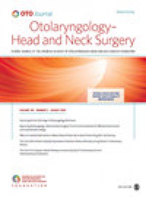 Otolaryngology-head And Neck Surgery雜志