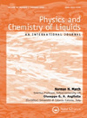Physics And Chemistry Of Liquids雜志