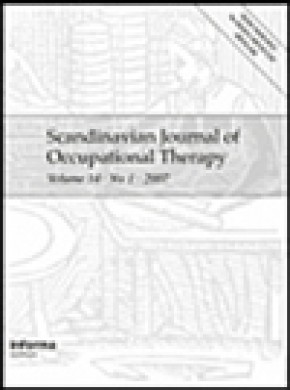 Scandinavian Journal Of Occupational Therapy雜志
