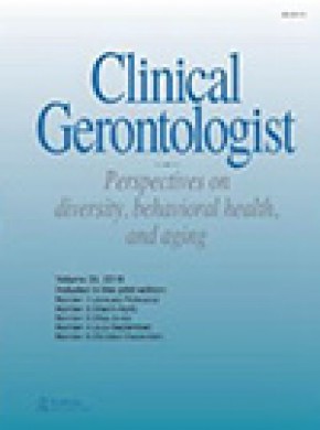 Clinical Gerontologist雜志