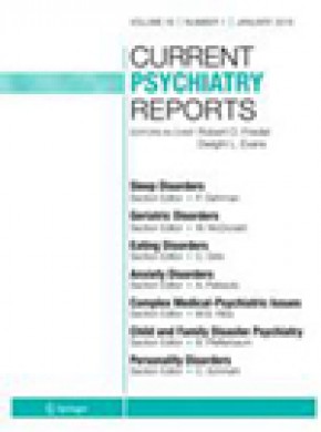 Current Psychiatry Reports雜志