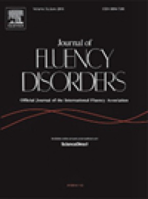 Journal Of Fluency Disorders雜志