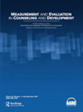 Measurement And Evaluation In Counseling And Development雜志