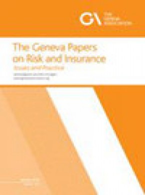 Geneva Papers On Risk And Insurance-issues And Practice雜志