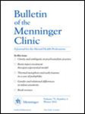 Bulletin Of The Menninger Clinic雜志