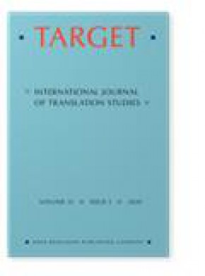 Target-international Journal Of Translation Studies雜志