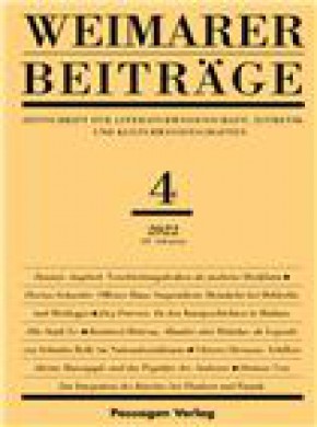 Weimarer Beitrage雜志