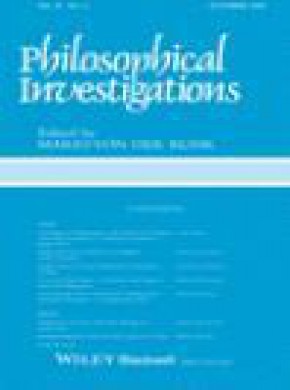 Philosophical Investigations雜志