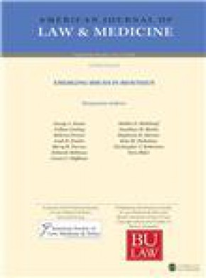 American Journal Of Law & Medicine雜志