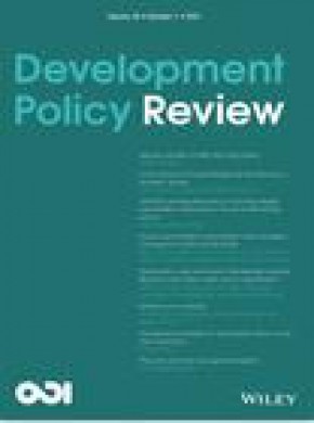 Development Policy Review雜志