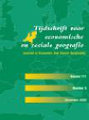 Tijdschrift Voor Economische En Sociale Geografie雜志