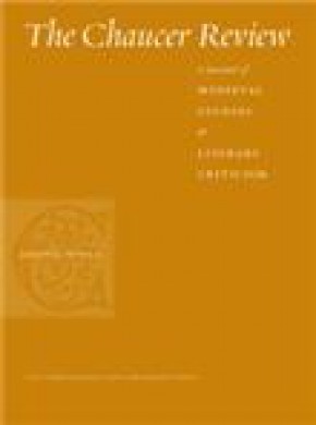 Chaucer Review雜志