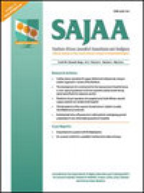 Southern African Journal Of Anaesthesia And Analgesia雜志
