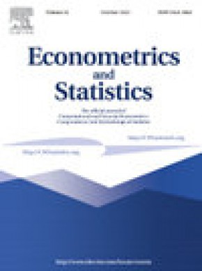 Econometrics And Statistics雜志