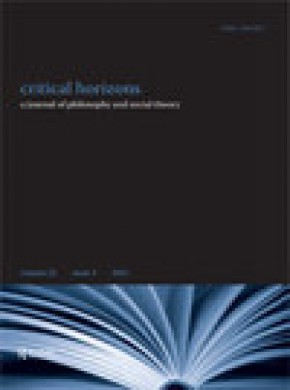 Critical Horizons雜志