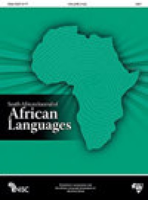 South African Journal Of African Languages雜志