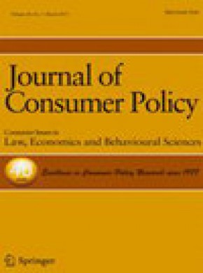 Journal Of Consumer Policy雜志