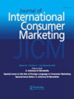 Journal Of International Consumer Marketing雜志