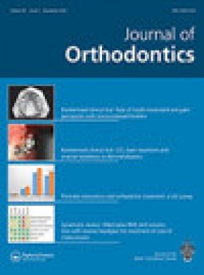 Journal Of Orthodontics雜志