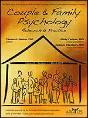 Couple And Family Psychology-research And Practice雜志