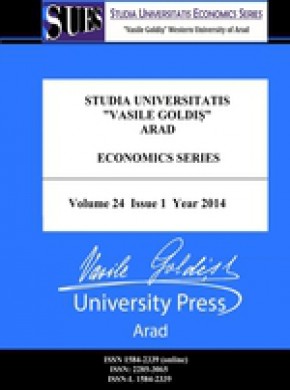 Studia Universitatis Vasile Goldis Arad Seria Stiinte Economice雜志