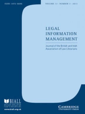 Legal Information Management雜志