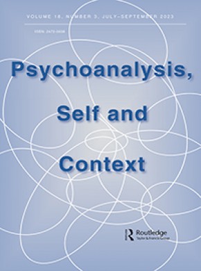 Psychoanalysis Self And Context雜志