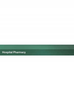 Hospital Pharmacy雜志