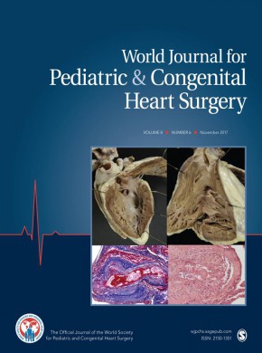 World Journal For Pediatric And Congenital Heart Surgery雜志