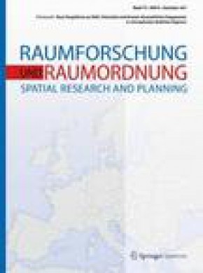 Raumforschung Und Raumordnung-spatial Research And Planning雜志