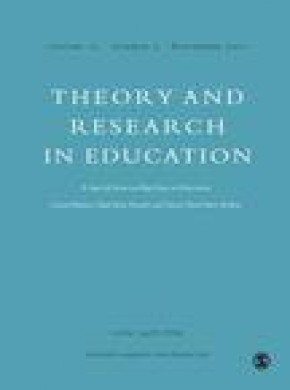Theory And Research In Education雜志