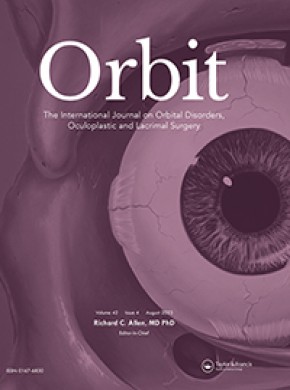 Orbit-the International Journal On Orbital Disorders-oculoplastic And Lacrimal S雜志