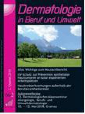 Dermatologie In Beruf Und Umwelt雜志