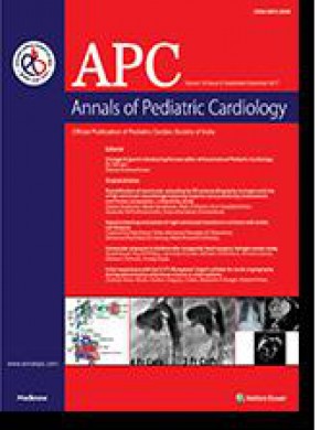Annals Of Pediatric Cardiology雜志